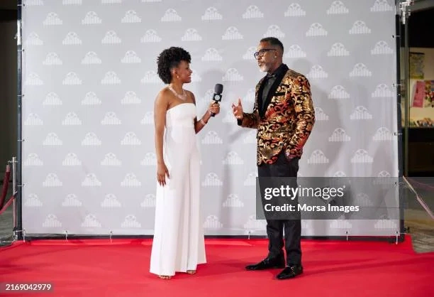 国际明星专访节目录制现场